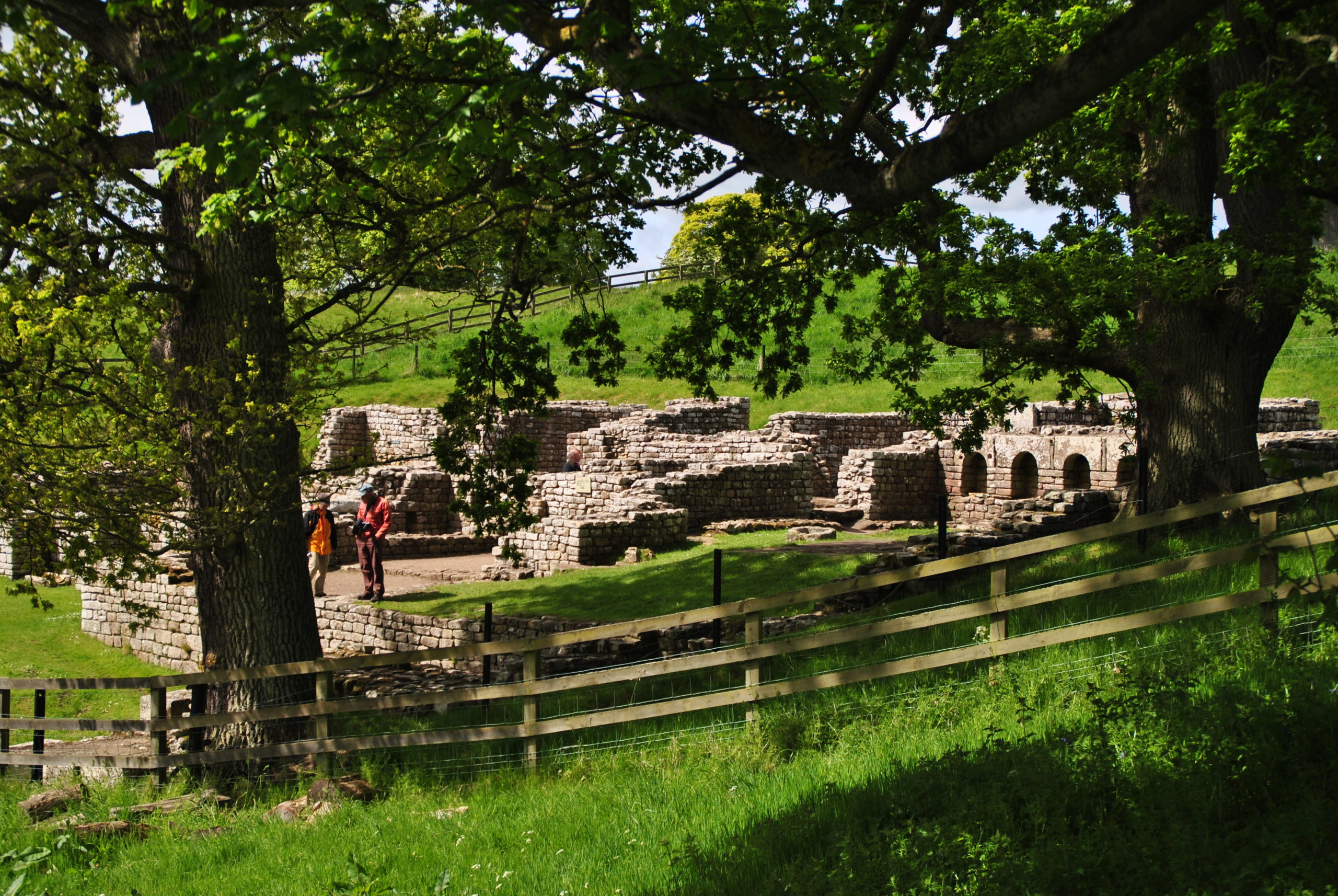 Chesters Roman Fort, Hadrians Wall, England