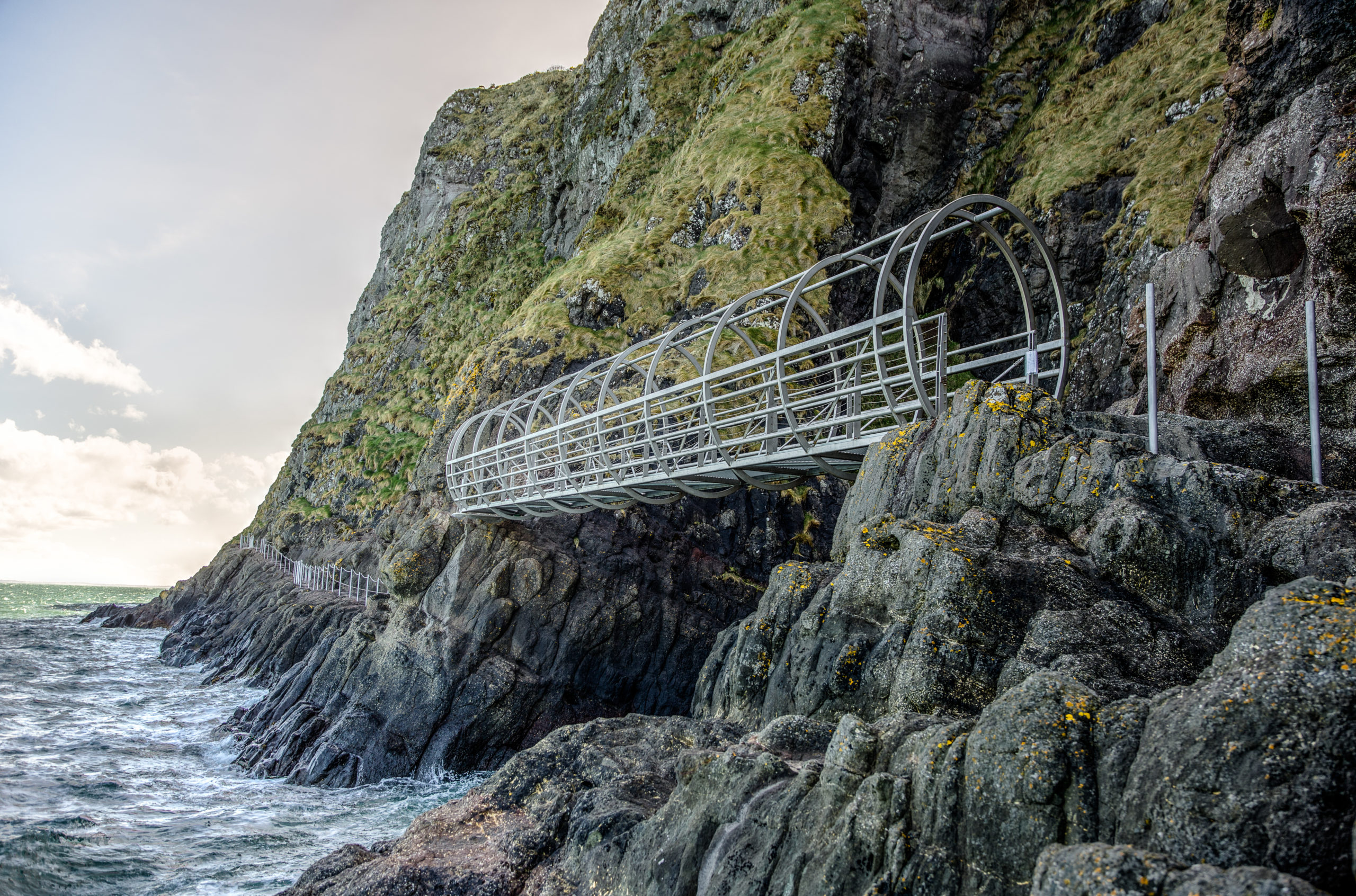 Gobbins Cliff Path, Islandmagee, Nordirland