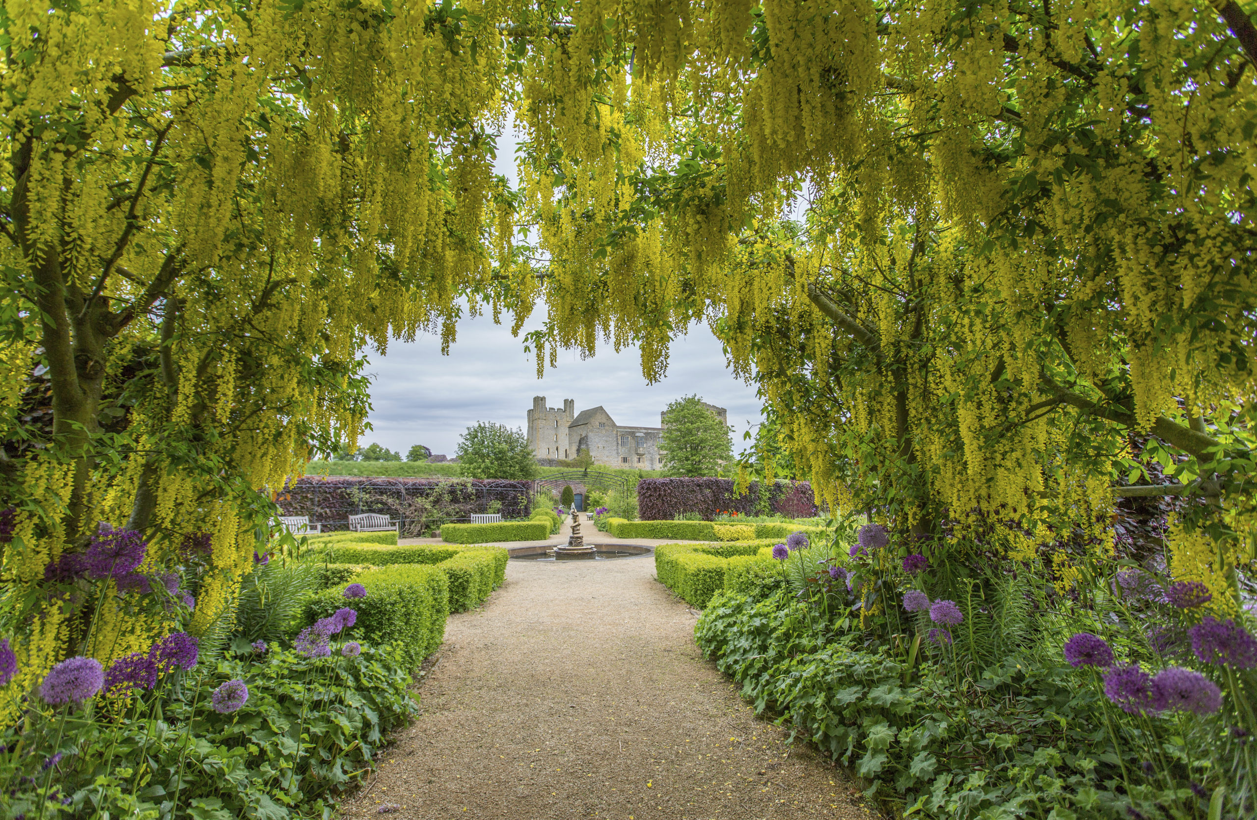 Helmsley Castle Walled Garden, Helmsley, England