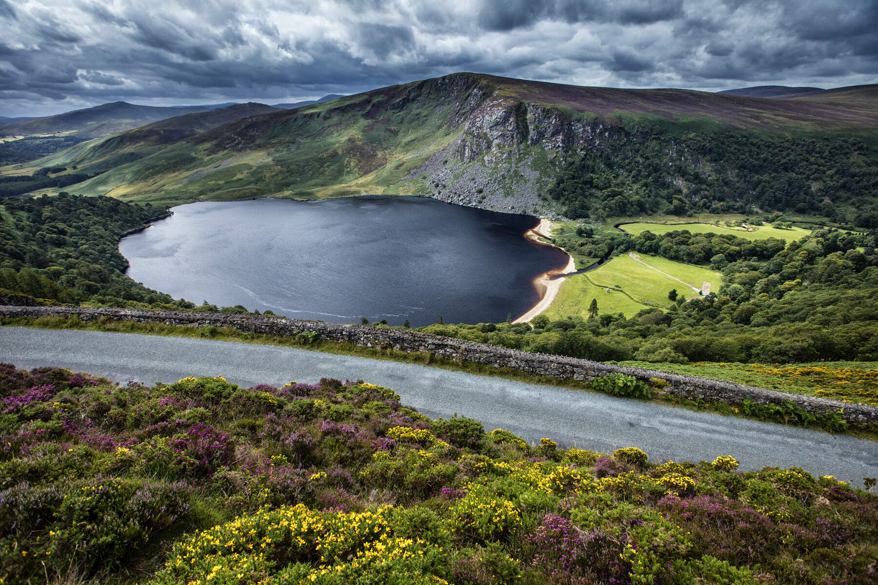 Lough Tay_Web, Irland