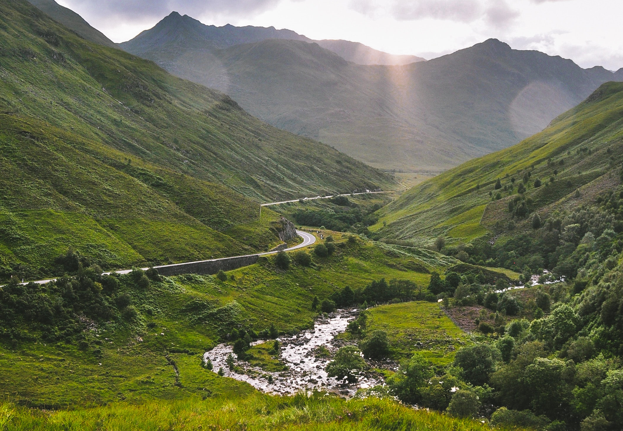 Road to the Isles, Highlands, Schottland