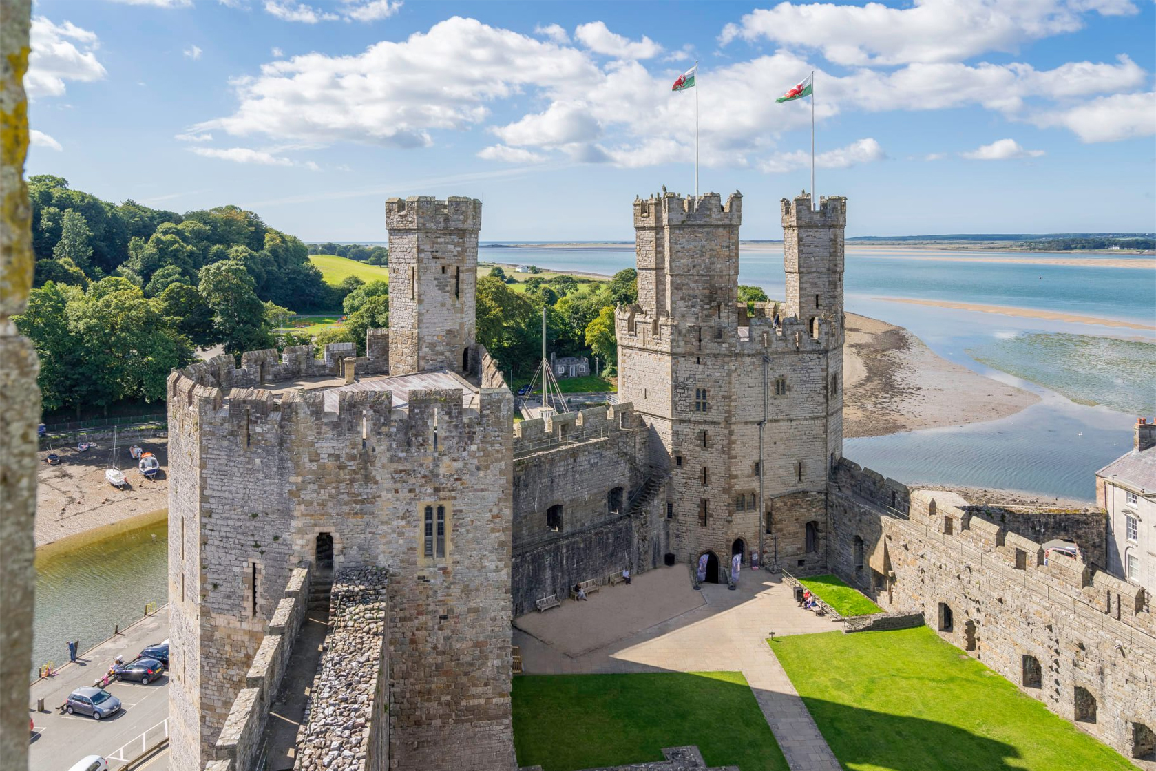 Caernafon Castle, Wales