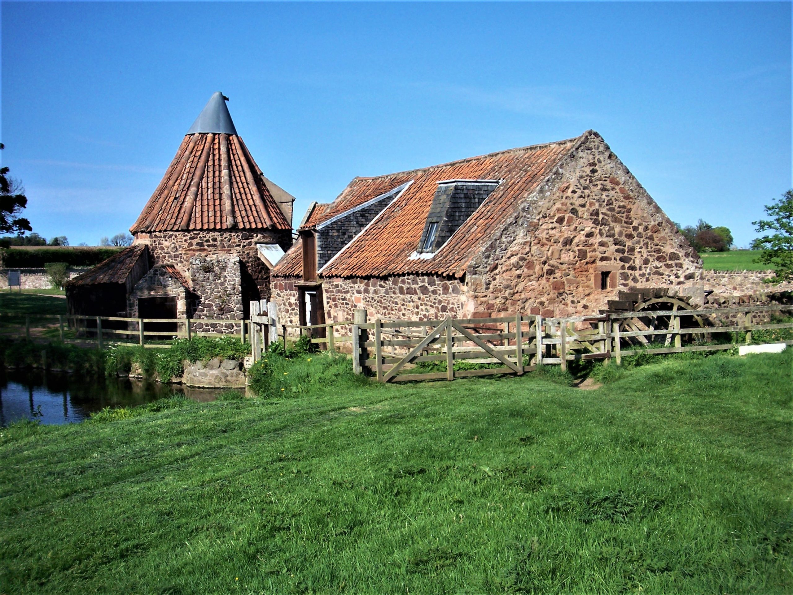 Berwick Mill, Outlander Filmset, Schottland