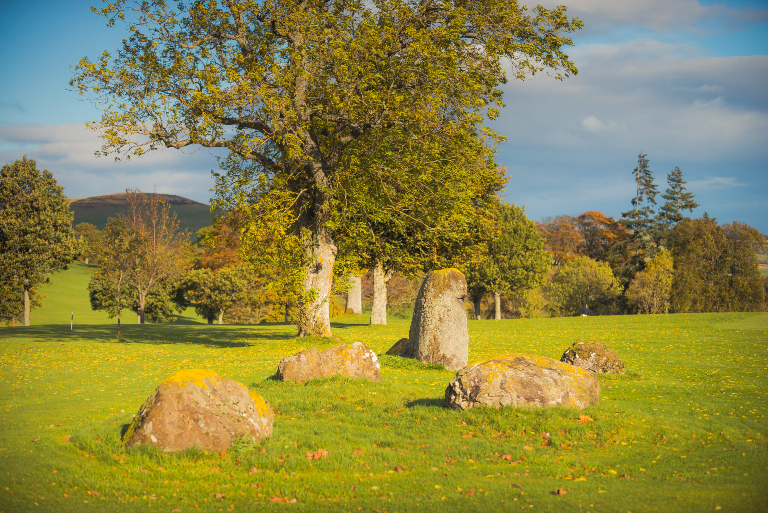 The Druid Stones, Crieff Golf Course, schottland
