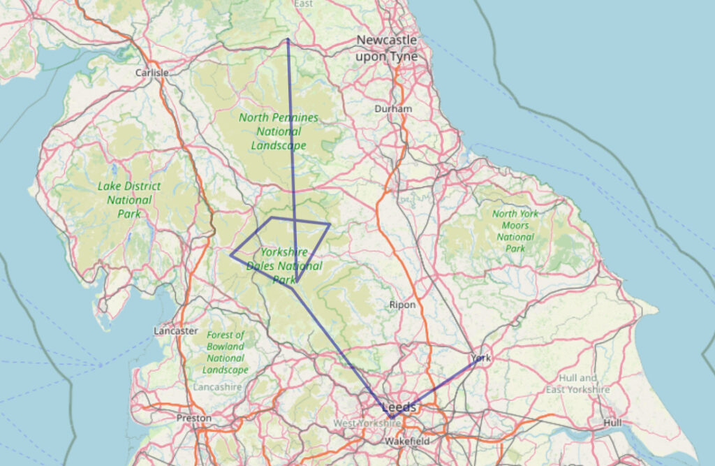 Bahnreise Yorkshire und der Hadrianswall