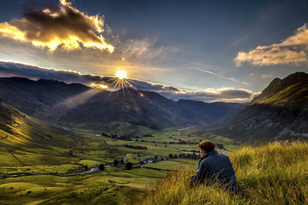 Langdale Valley, Lake District, England