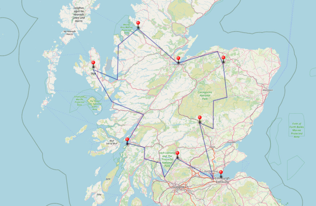 Highlights der Highlands, Schottland