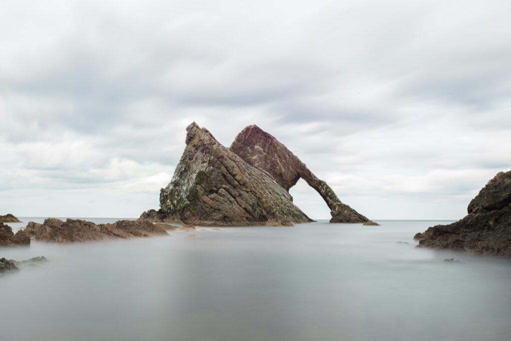 Bow Fiddle Rock, Schottland